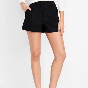 GAP Black Khaki Shorts for Women NWT